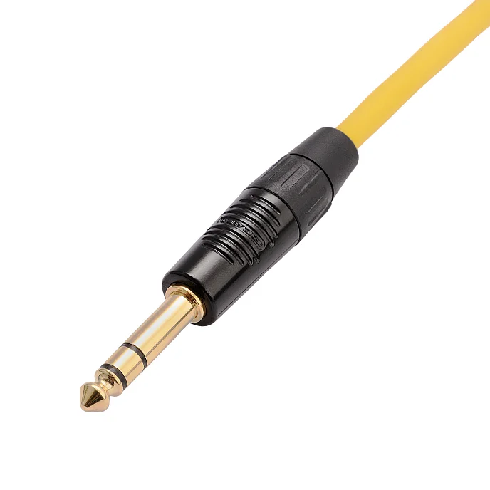 Кабель HeadMade Pro XLR-M - 6.3mm stereo Yellow 1.5m - рис.4