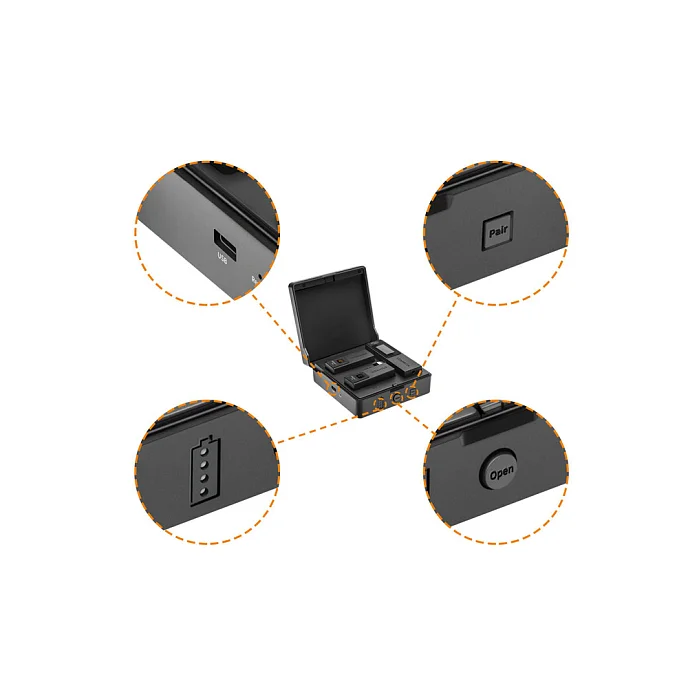 Микрофон беспроводной CoMica VDLive10 USB Black - рис.5