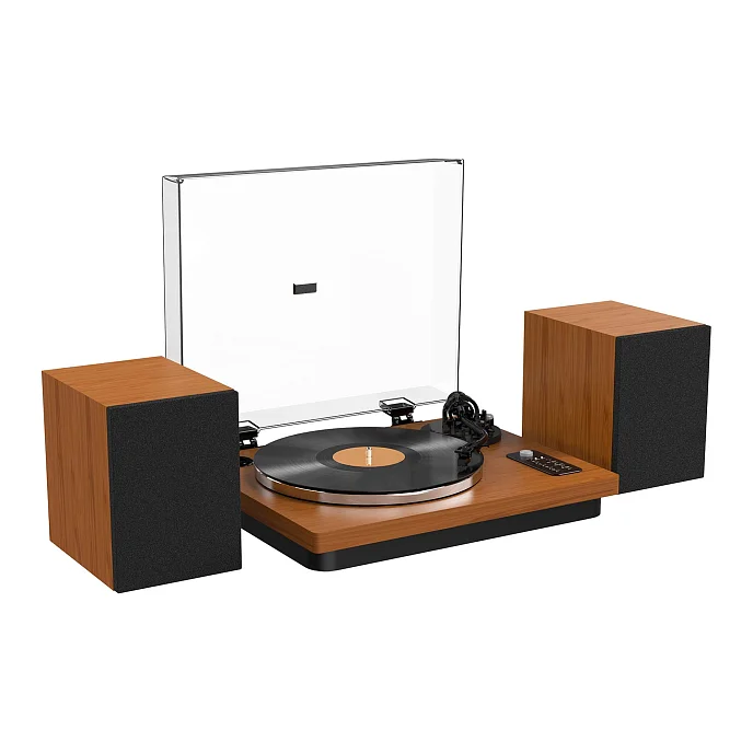 Проигрыватель винила Alive Audio SYMPHONY Dark Wood - рис.1