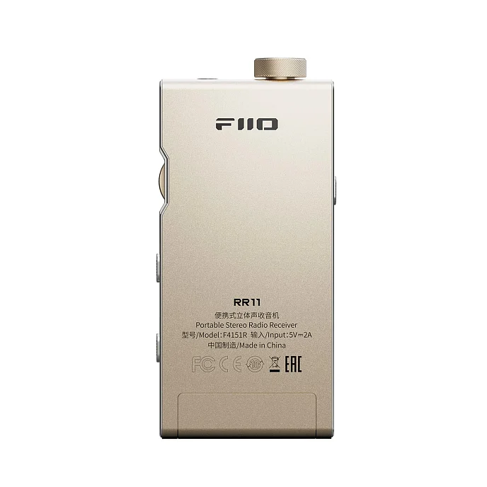Радиоприемник FiiO RR11 Titanium Gold - рис.3