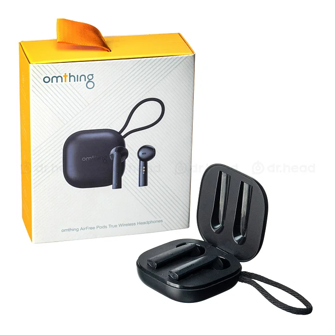 Беспроводные наушники 1MORE Omthing AirFree Pods True Wireless (EO005) black внутриканальные наушники_УЦ1 - рис.0