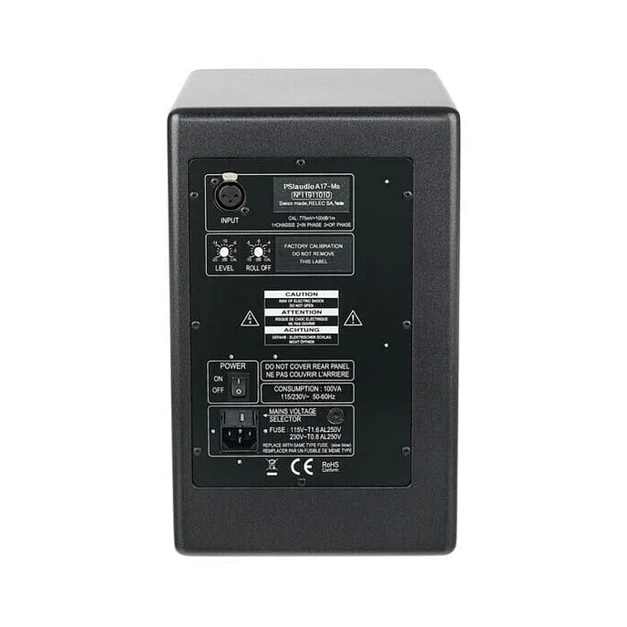 Студийный монитор PSI Audio A17-Ms Black - рис.5