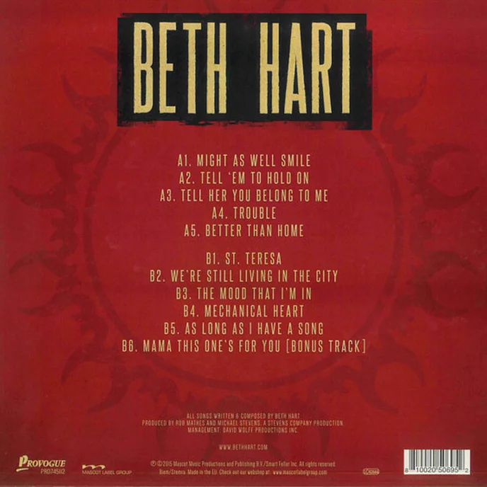 Виниловая пластинка Beth Hart – Better Than Home LP - рис.1