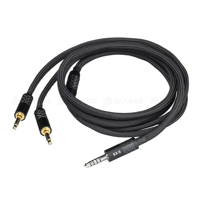 Кабель HeadMade EX-5 Focal Stellia Denon 4.4mm 1.2m - рис.0