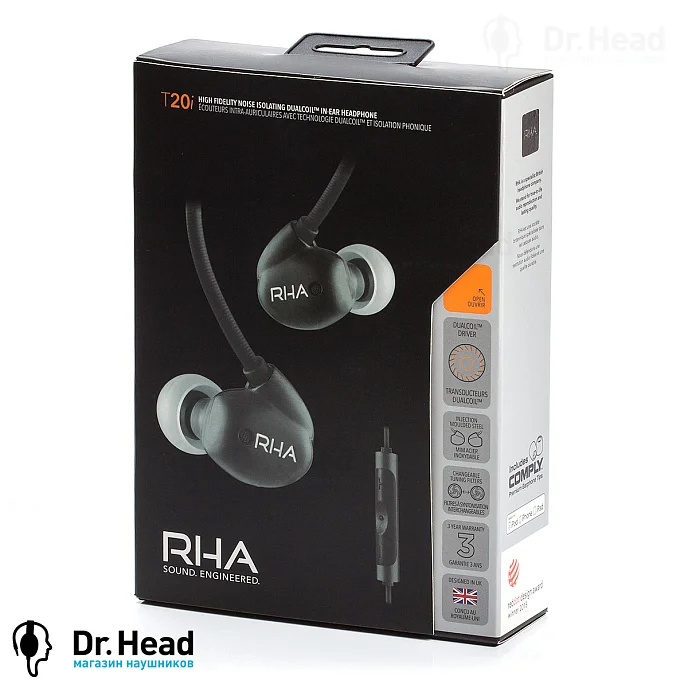 Наушники RHA T20i Black - рис.17