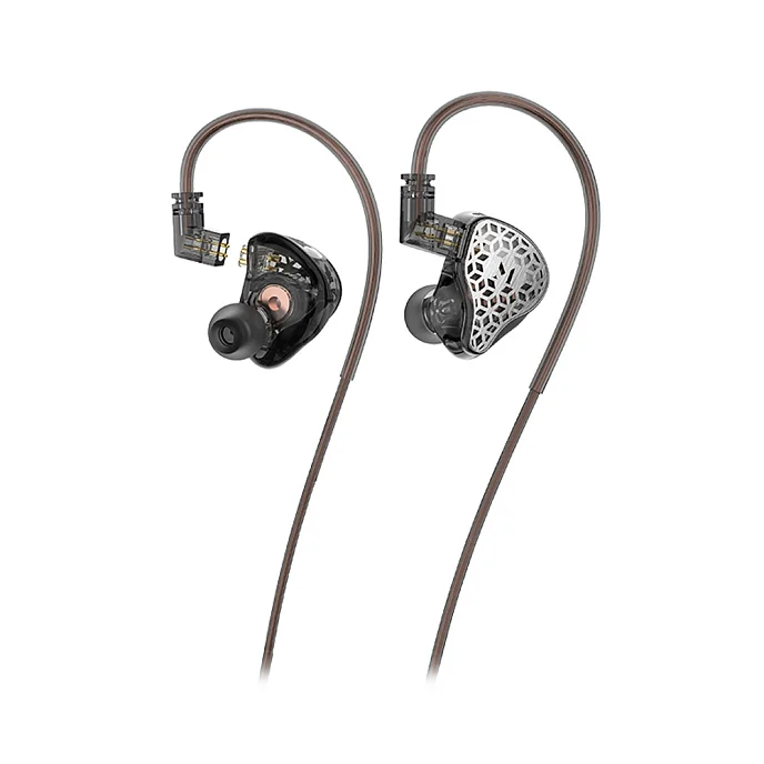 Наушники внутриканальные Music Public Kingdom IEM220 Transparent Black Dark Grey - рис.0