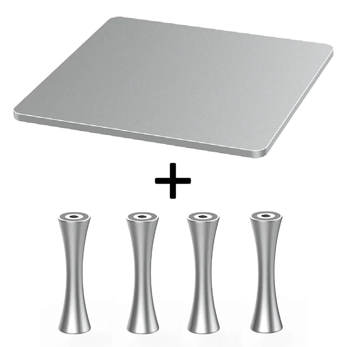 Стойка для Hi-Fi ddHiFi HS250 + SR70 x 4 Anodized Silver/Silver - рис.0