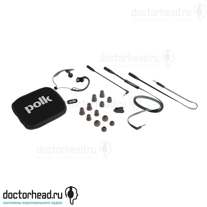 Наушники Polk Audio UltraFit 3000 Black Red - рис.5