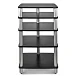 Стойка для Hi-Fi Radiotehnika Gorizont Five (225+225+400+400) Black Silver - рис.0
