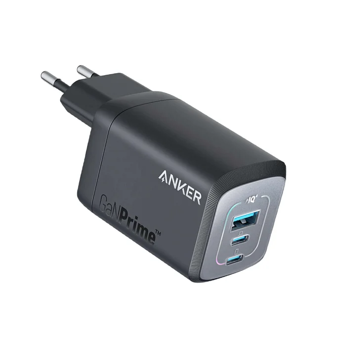 Сетевое зарядное устройство Anker Prime GaN Wall Charger 67W Black - рис.0