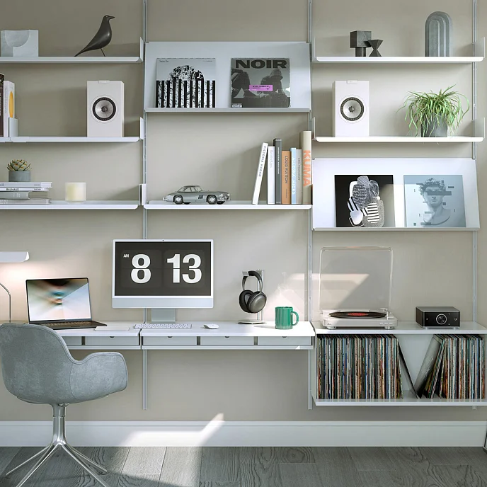 Полочная акустика KEF Q1 Meta Satin White - рис.4