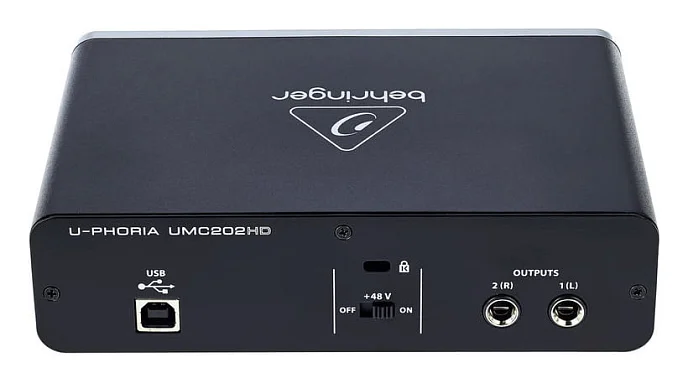 Аудиоинтерфейс BEHRINGER UMC202HD - рис.5