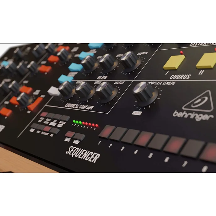 Синтезатор Behringer Poly D Black Orange - рис.8