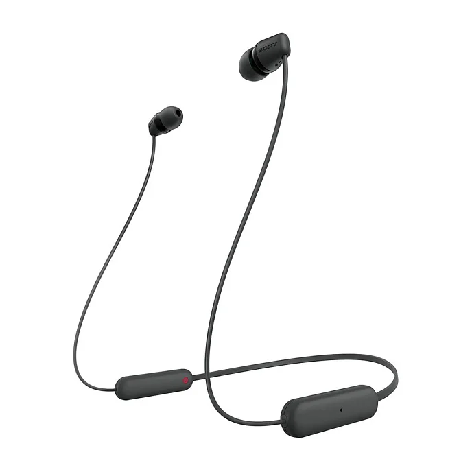 Беспроводные наушники Sony WI-C100 Black - рис.0