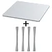 Стойка для Hi-Fi ddHiFi HS250 + SR180 x 4 Cool Gray/Silver - рис.0