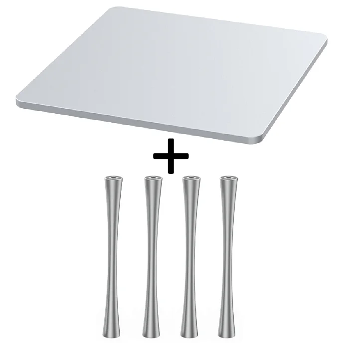 Стойка для Hi-Fi ddHiFi HS250 + SR180 x 4 Cool Gray/Silver - рис.0