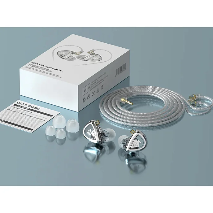 Наушники внутриканальные KZ EDA (Balanced Edition) with mic Silver - рис.4