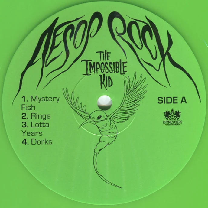 Пластинка Aesop Rock - The Impossible Kid (coloured) - 2LP - рис.10