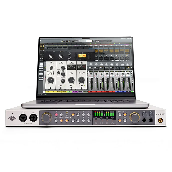 Аудиоинтерфейс Universal Audio Volt 876 Silver - рис.3