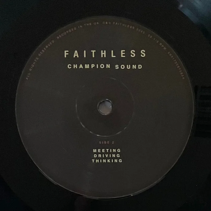 Виниловая пластинка Faithless - Champion Sound LP - рис.9