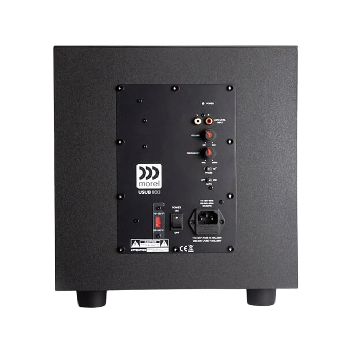 Сабвуфер Morel USUB 1203 Black - рис.4
