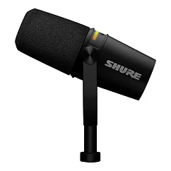 Микрофон для стриминга и игр Shure MV7+ K Black