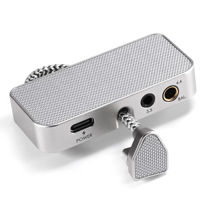 Усилитель-ЦАП для наушников ddHiFi TC44Grip Silver - рис.2