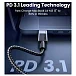 Кабель Ugreen L513 USB-C - USB-C 240W Black 1m - рис.5 Кабель Ugreen L513 USB-C - USB-C 240W Black 1m - рис.5