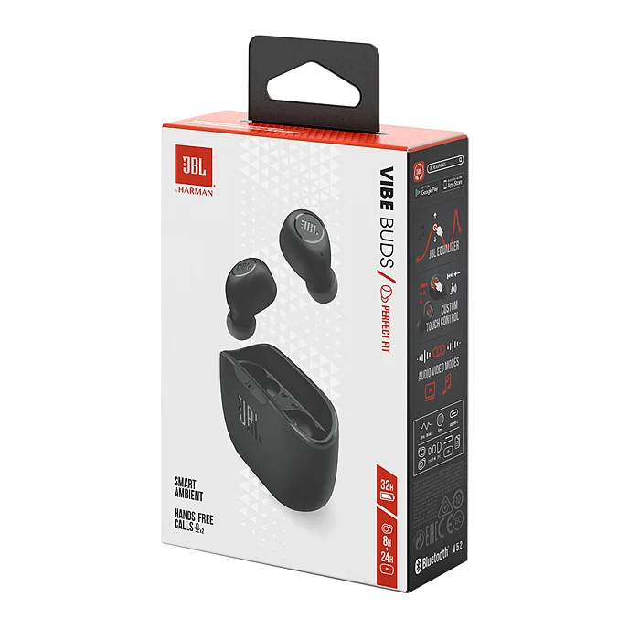 Беспроводные наушники JBL Wave Buds Black - рис.10