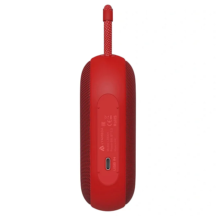 Портативная колонка Lyambda LBS101 Red - рис.4