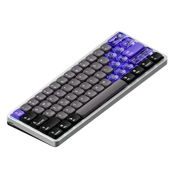 Клавиатура NuPhy Air60 HE Jade Switch Black - рис.0