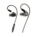 Наушники внутриканальные Music Public Kingdom IEM200M With Mic Transparent Black - рис.0