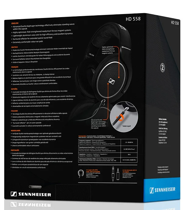Наушники Sennheiser HD 558 - рис.4