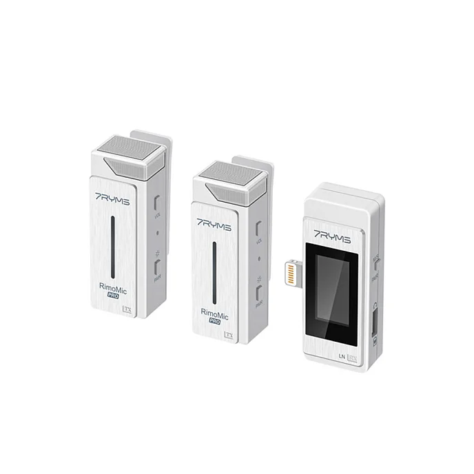 Микрофон беспроводной 7Ryms Rimomic Pro LN White - рис.0