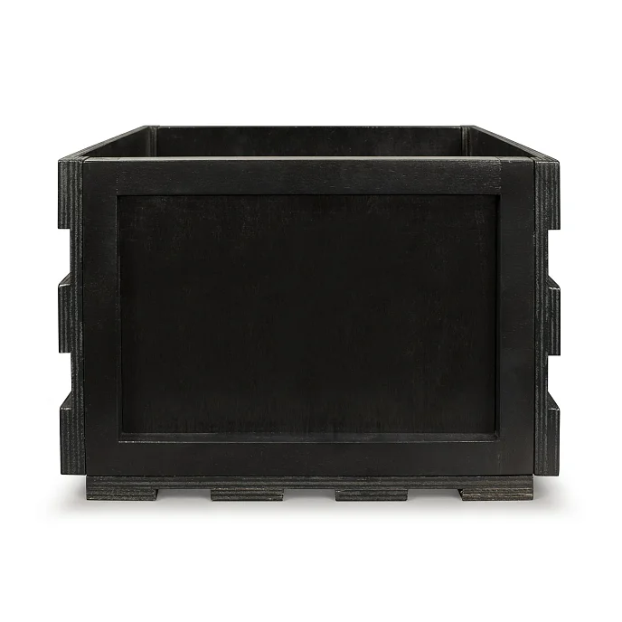 Ящик для винила Crosley Record Storage Crate Black - рис.2