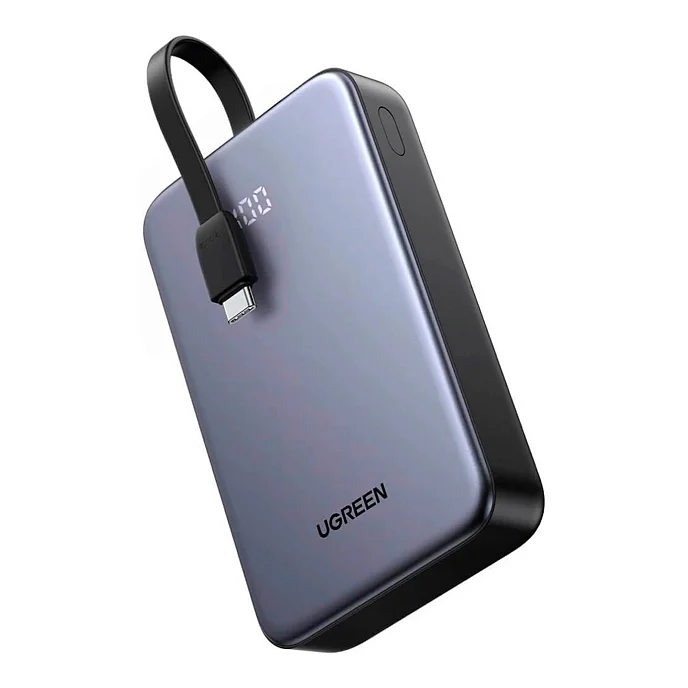 Внешний аккумулятор UGREEN PB505 20000mAh 20W Grey - рис.0