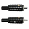 Wireworld Male Silver Tube RCA 11mm