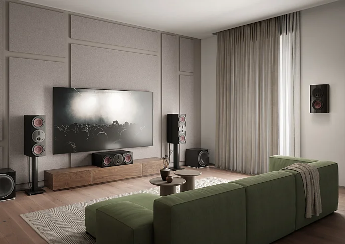 Центральный канал Dali Rubikore Cinema Black High Gloss - рис.13