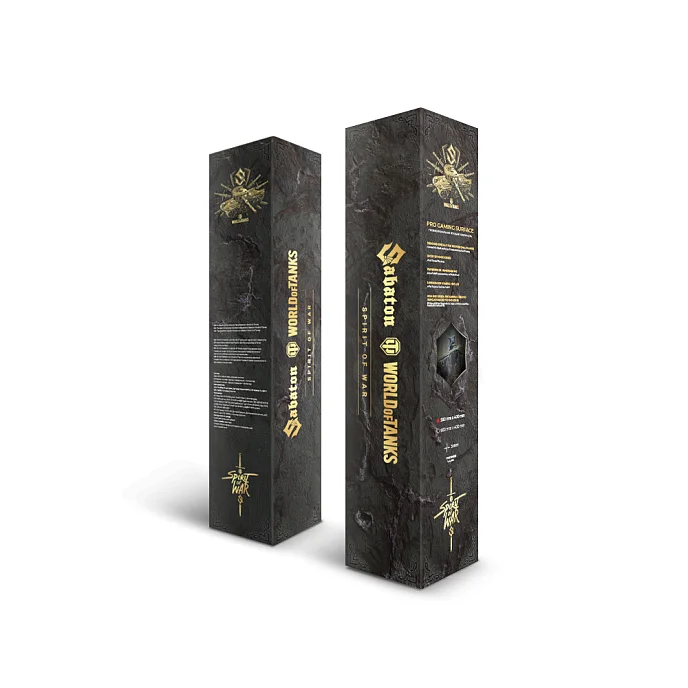 Коврик для мыши World of Tanks Sabaton Spirit of War Limited Edition Large - рис.3