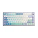 Клавиатура AULA F75 Gray Switches Purple-Beige-Green - рис.0