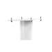 Стойки под акустику NorStone Stylum 1 Satin White - рис.2
