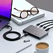 USB HUB Satechi Thunderbolt 4 Slim Hub Space Grey - рис.6