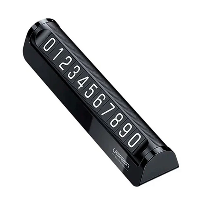 Держатели Ugreen LP178 (60326) Car Temporary Parking Card Black - рис.1