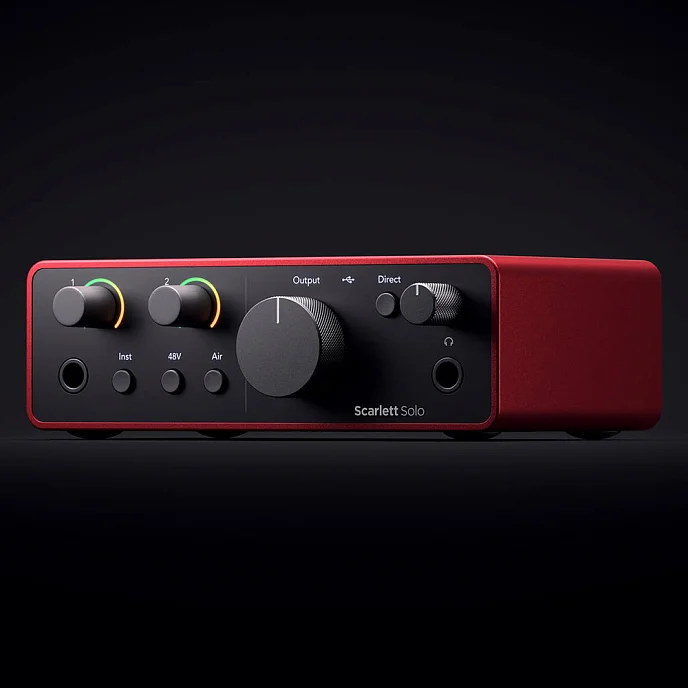 Аудиоинтерфейс Focusrite Scarlett Solo 4th Gen - рис.6
