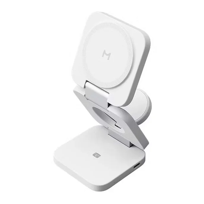 Беспроводная зарядка Magssory Flex 3in1 for Apple White - рис.5