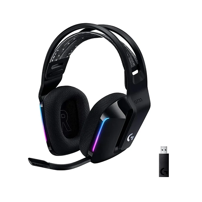 Игровая гарнитура Logitech G733 RGB Headset Wireless Black - рис.0