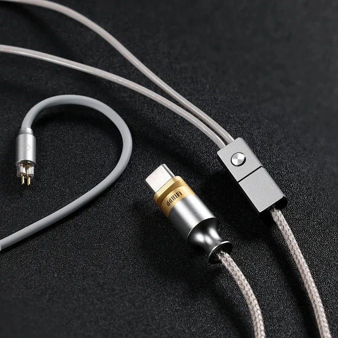 Кабель ddHiFi M110C 2-pin - USB-C Silver - рис.5