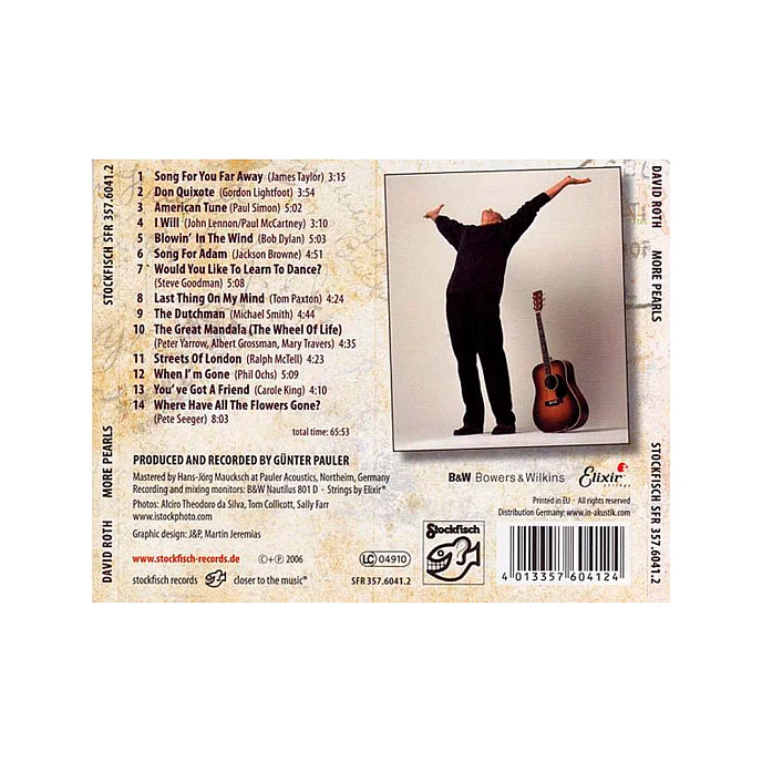 CD-диск David Roth – More Pearls CD - рис.1
