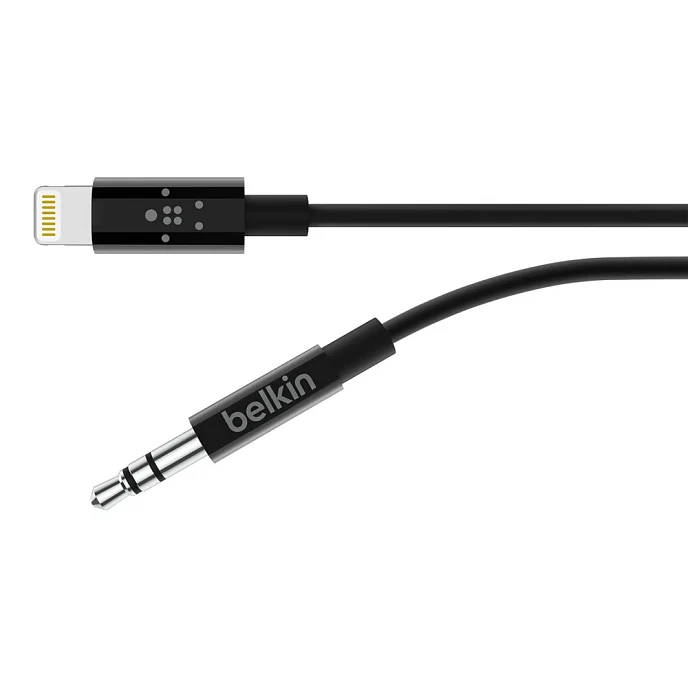 Кабель Belkin Lightning to 3.5mm 1.8m Black - рис.2
