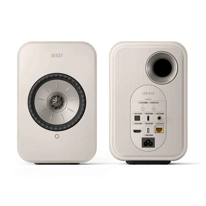 Полочная акустика KEF LSX II LT Stone White - рис.0